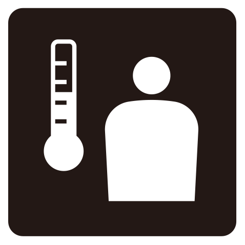 体温測定 ｜ Temperature measurement