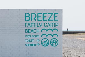 BREEZE FAMILY CAMP サイン計画